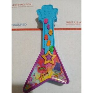 Just Play Poppy Trolls World Tour Mini Groovin Guitar Works